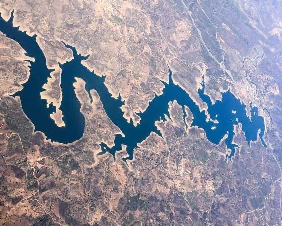 Cornalvo Reservoir Roman dam